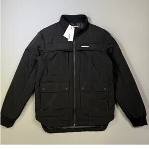 Caterpillar Men's Logo Terrain Jacket, black Medium $129